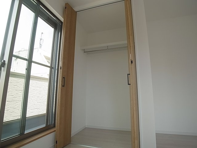 KARIN上沢の収納|各部屋クローゼット設置済み