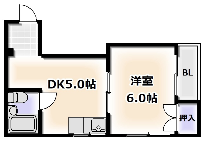 マンションいずみの間取り