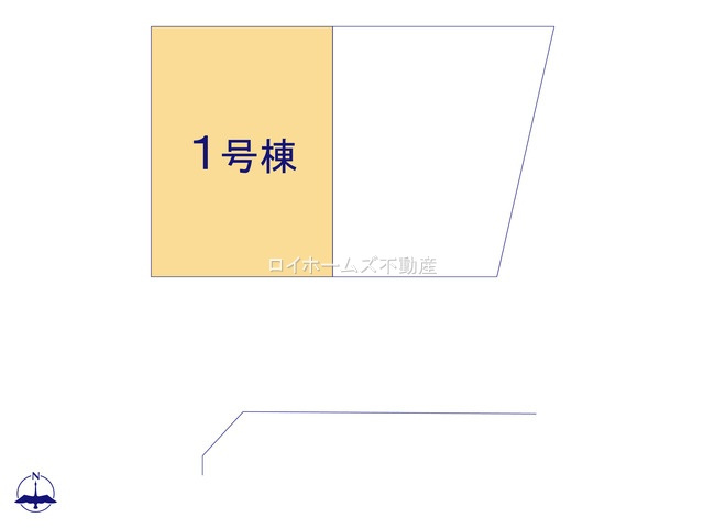 【区画図】 | 尾張旭市平子町東195-16『仲介料無料』新築戸建て | 1号棟