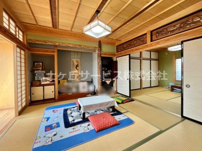【和室】 | 磐田市福田　中古住宅 | 和室8帖