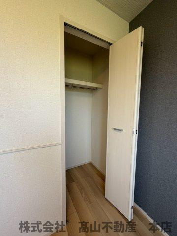 福津市津屋崎５丁目のアパートの収納