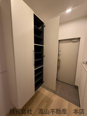 福津市津屋崎５丁目のアパートの収納