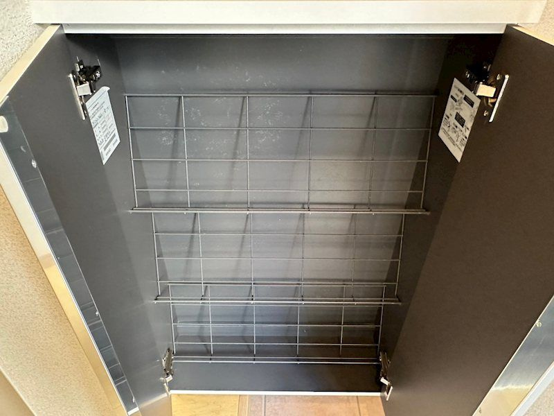 グランシャレー亀有Ⅱの玄関