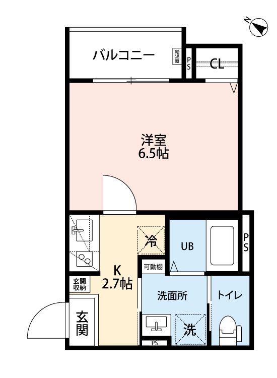 シャルマンシーナ井尻の間取り