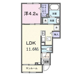 【間取り】 | シャンテ　カノンＢ