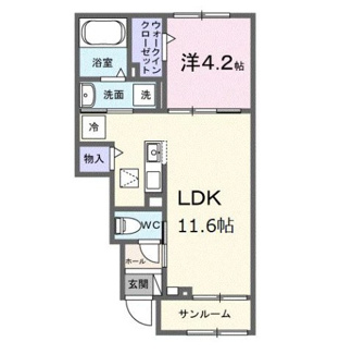 【間取り】 | シャンテ　カノンＢ