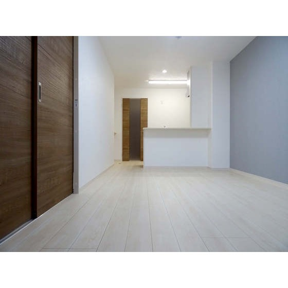 熊本市中央区京町２丁目の賃貸マンションの居間・リビング