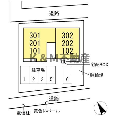フェリスタの区画図