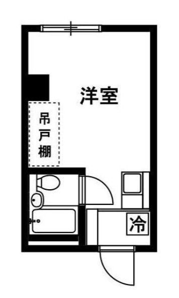 荻野ハイツの間取り
