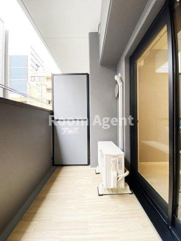 メイクス今池02のバルコニー