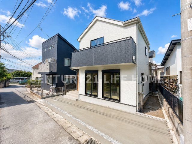 【前面道路含む現地写真】 | ＪＲ南武線「武蔵中原」新築戸建 | 前面道路含む現地写真です