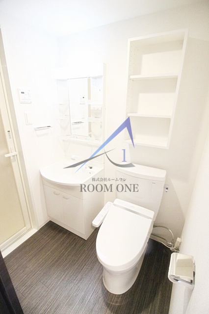 クラリッサ川崎ソレイユの洗面所|洗面台です。