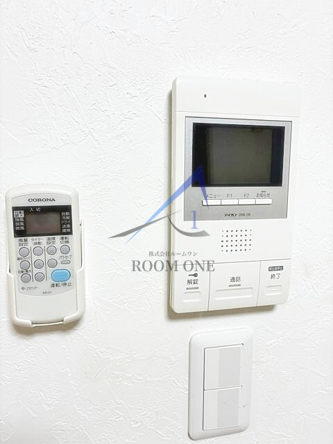 フェリオ　エスティーのセキュリティ|モニター付きインターホンです。