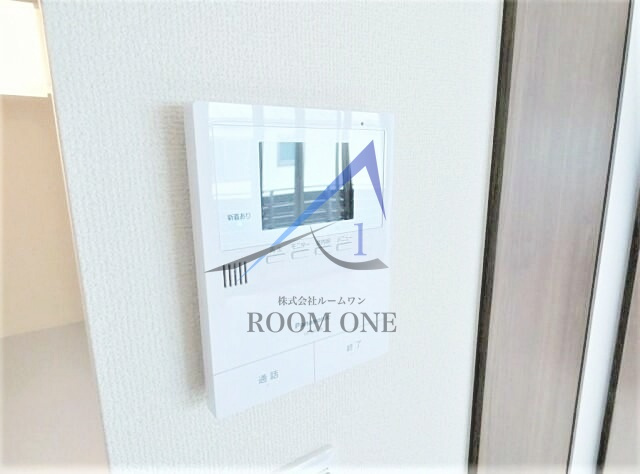 メゾン・ド・レーヴのセキュリティ|モニター付きインターホンです。