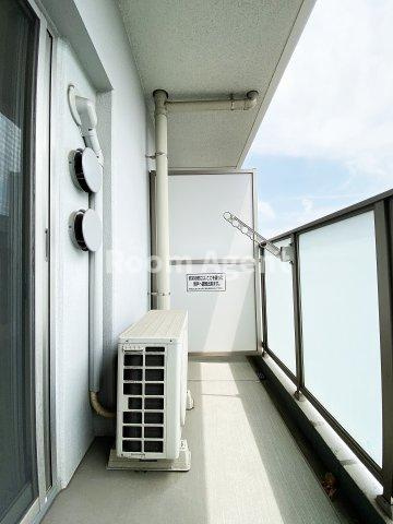 リシュドール鶴舞公園のバルコニー