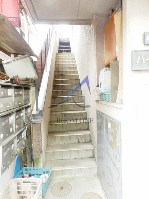 ハイツ岡庭のエントランス|エントランスです。