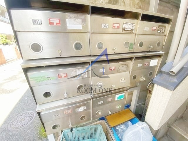 ハイツ岡庭のその他共用部分|集合ポストです。