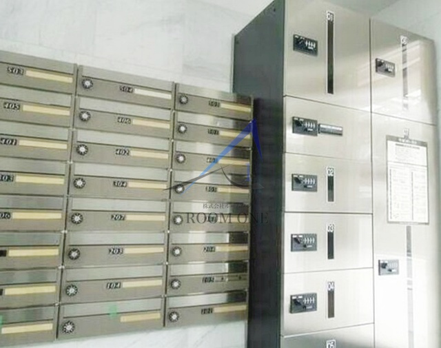 スパシエステージ北沢のその他共用部分|集合ポストと宅配ボックスです。