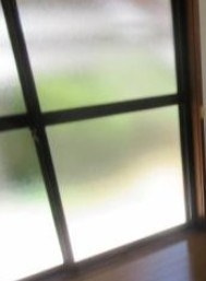 旭ハイツのバルコニー