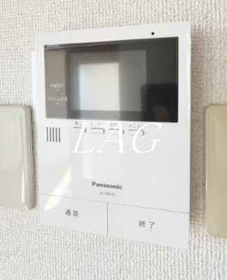 【セキュリティ】 | ブルックス | モニター付きインターフォンです。