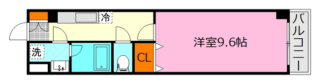 【間取り】 | ピアチェーレ皆実
