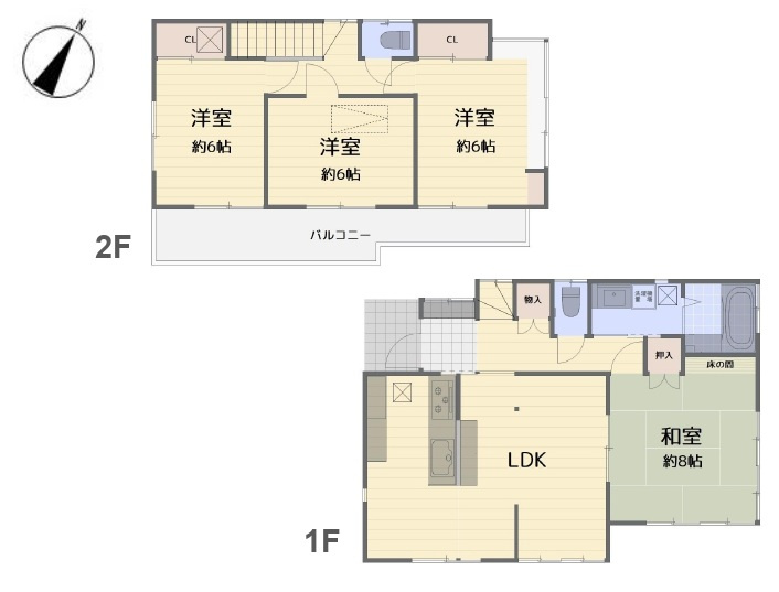 所沢市上安松　中古一戸建　～オール電化住宅～