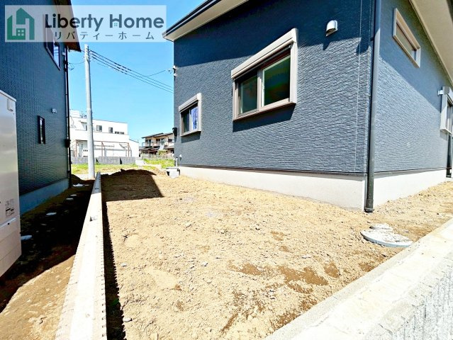 日立市東大沼町4丁目　4号棟　新築戸建の庭