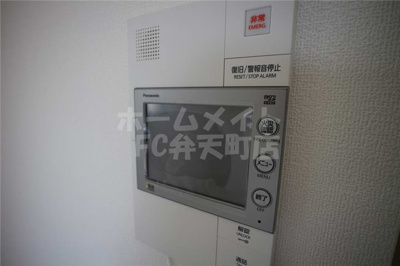 【セキュリティ】 | アスヴェル大阪サウスキャナル | モニター付きインターホン