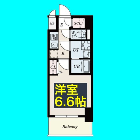 S-RESIDENCE上前津Southの間取り