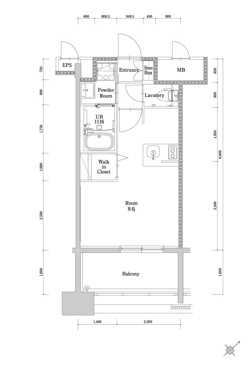 新品家具付きマンション博多駅南13B(KaGood福岡)