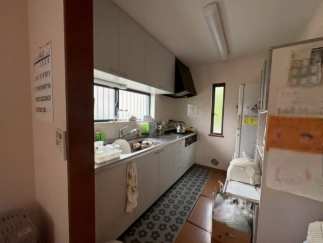 鳩山町松ケ丘　中古戸建　「高坂駅」バス13分　敷地92坪　【鳩山小学区】のキッチン