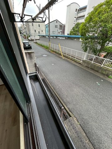 ジュネス住吉のバルコニー