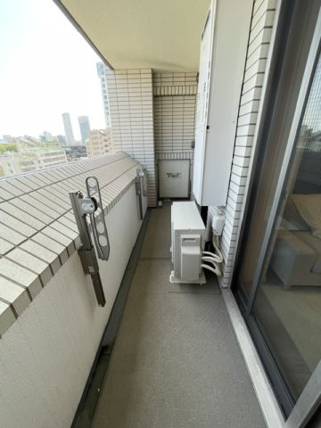 グラーサ白金高輪のバルコニー