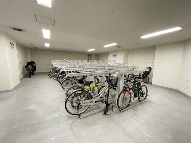 グラーサ白金高輪の駐輪場