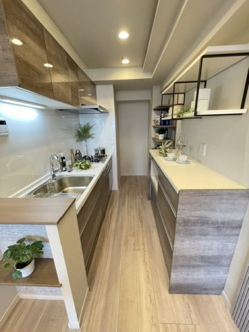 グラーサ白金高輪のキッチン
