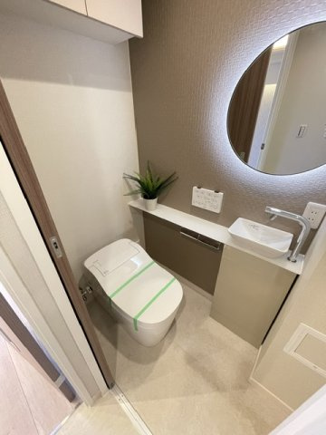 グラーサ白金高輪のトイレ