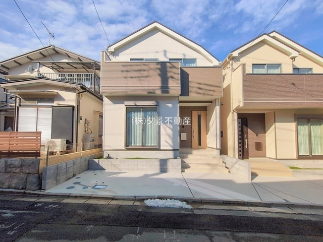 《仲介手数料無料》富士見市羽沢１丁目12-4新築一戸建てハートフルタウンの外観