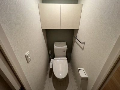 【トイレ】 | ティエード九大病院前 | 清潔感のあるトイレです。