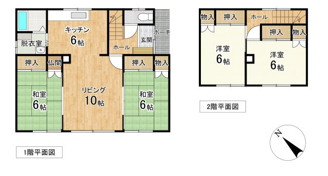 【釧路市桜ケ岡】角地で陽当り良好！駐車3台可＆ボイラー交換済の広々4LDKの間取り