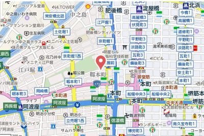 【地図】 | エスリード靭公園