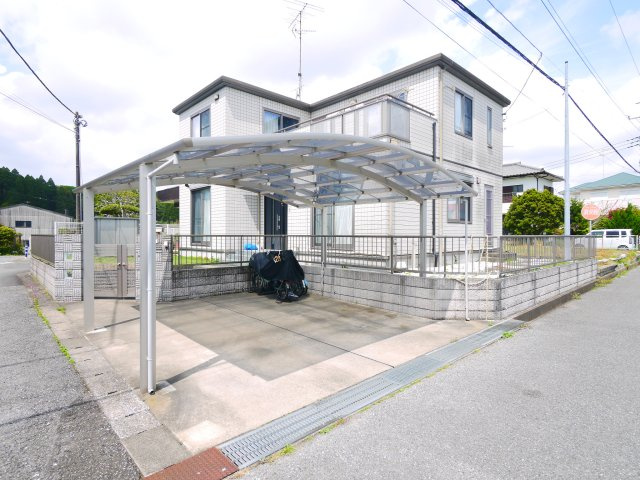 茂原市北塚　中古戸建の外観|平成18年3月築 4SLDK オール電化IHエコキュート カーポート2台 スーパーベイシア徒歩約9分