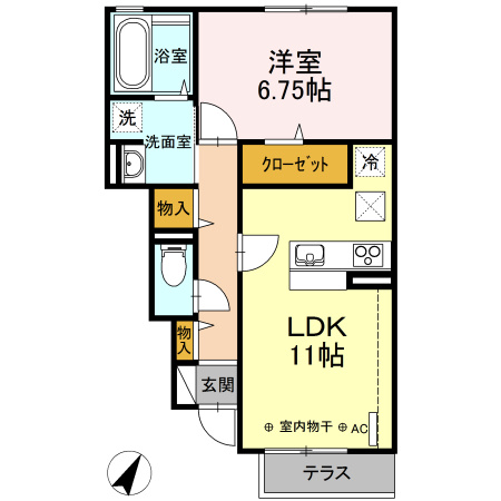 ディアコートの間取り