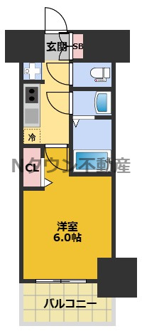 【間取り】 | MAXIV大須観音 | 間取りです。