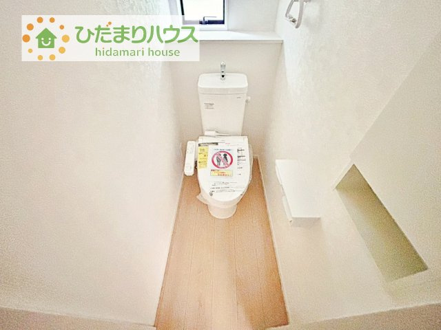 【トイレ】 | かすみがうら市下稲吉第15　新築戸建　6号棟 | トイレは1F、2F共に完備！取り合いになることがありませんね(^^)/