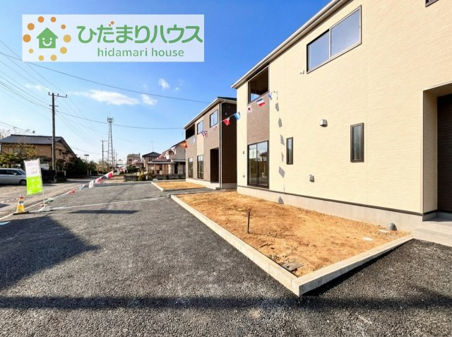 【庭】 | かすみがうら市下稲吉第15　新築戸建　6号棟 | お庭付物件になります！お庭遊びや、プールなどお子様も大喜び(^^)