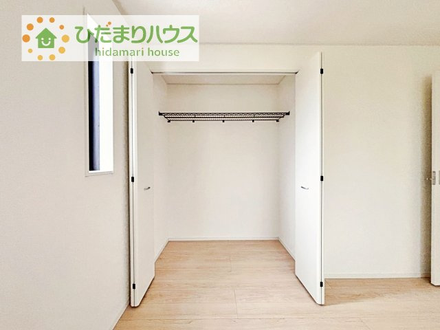 【収納】 | かすみがうら市下稲吉第15　新築戸建　6号棟 | 全室にクローゼットが付いていて、お部屋の住空間もスッキリ広々使えそうです(^^)