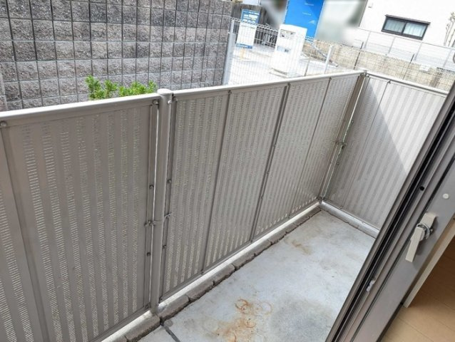 メゾン松之浜Ⅱのバルコニー
