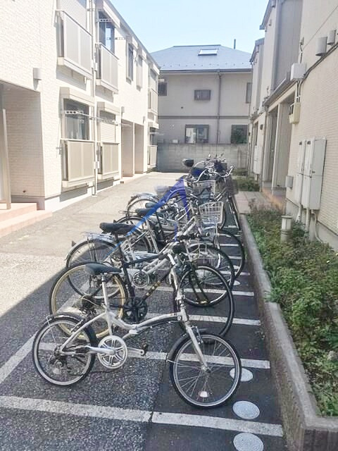 リバーパーク隅田Ⅲのその他共用部分|駐輪スペースです。