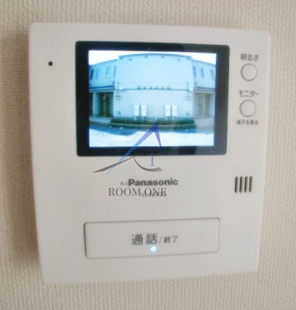 リバーパーク隅田Ⅲのセキュリティ|モニター付きインターホンです。