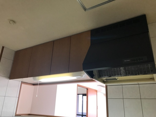 フォレストハイムＤⅡ番館のキッチン|キッチン上部収納